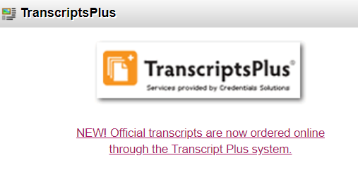 transcript plus